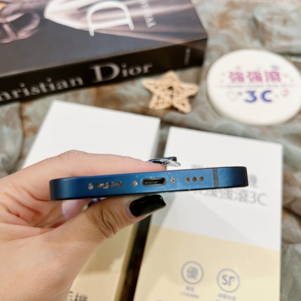 二手 iPhone12 128G 藍色*36175(店家保固)