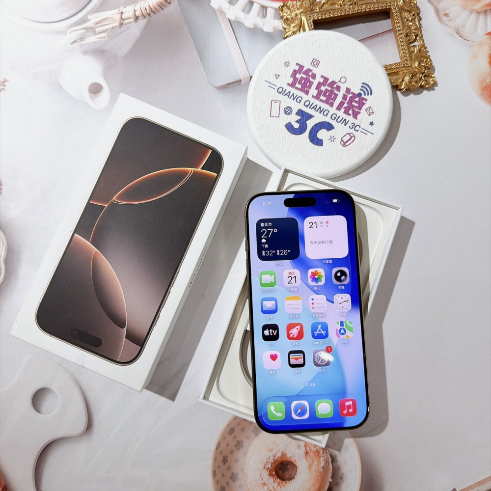 善化-二手 iPhone16 Pro 256G 金色 #19211(店家保固365天)