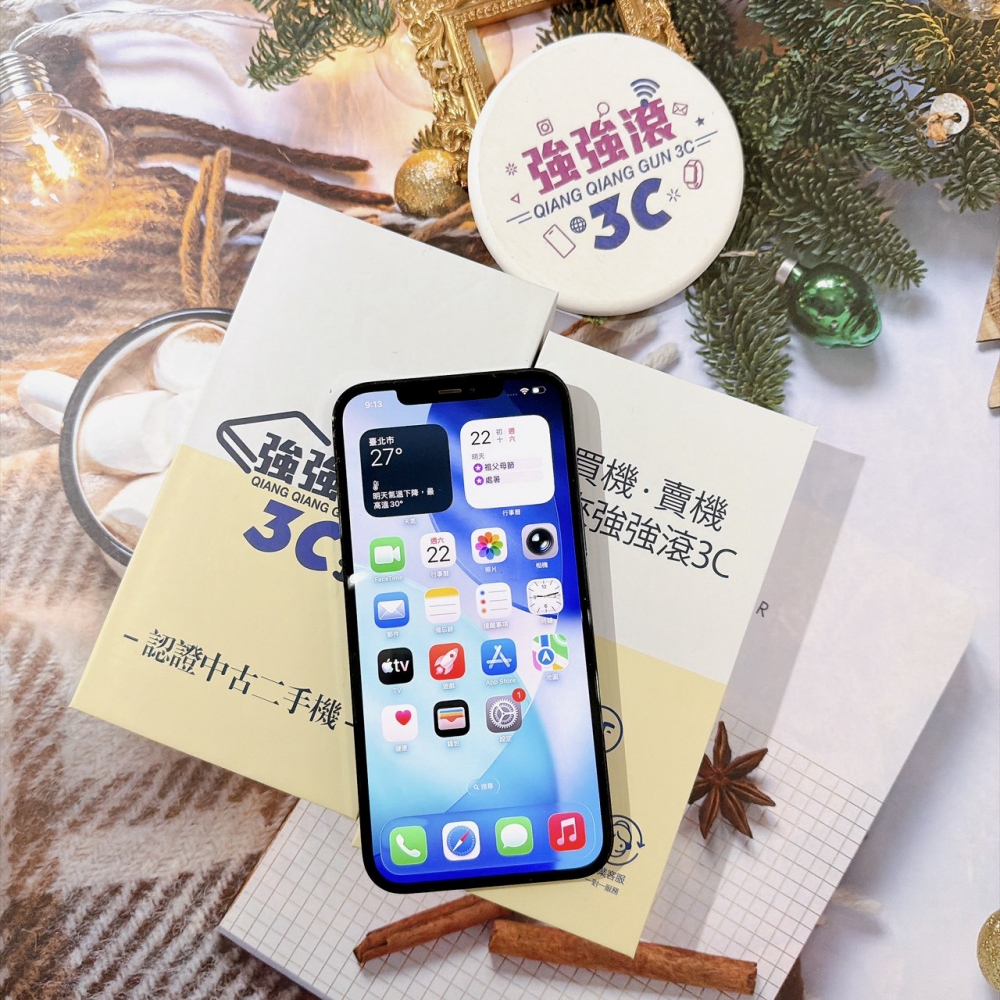  善化-二手 iPhone12 Pro Max 256G 藍色 #28065（店家保固90天）