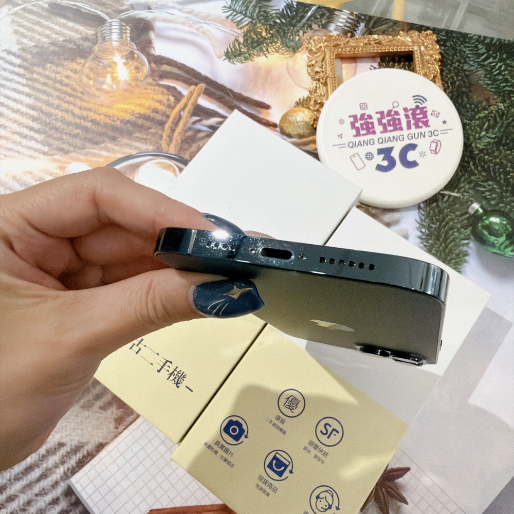  善化-二手 iPhone12 Pro Max 256G 藍色 #28065（店家保固90天）