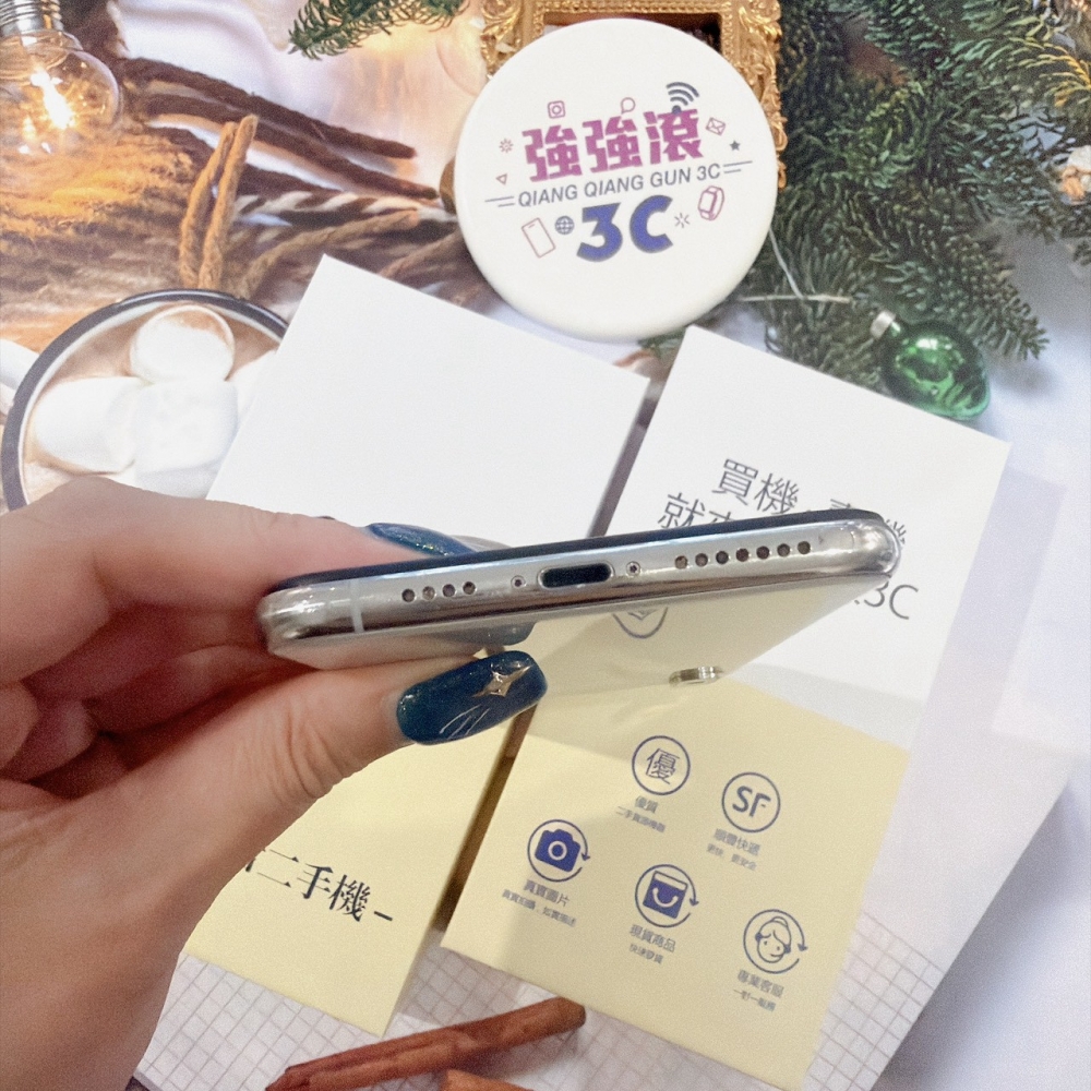  善化-二手 iPhoneXs max 64G 銀色 #74459（店家保固30天）