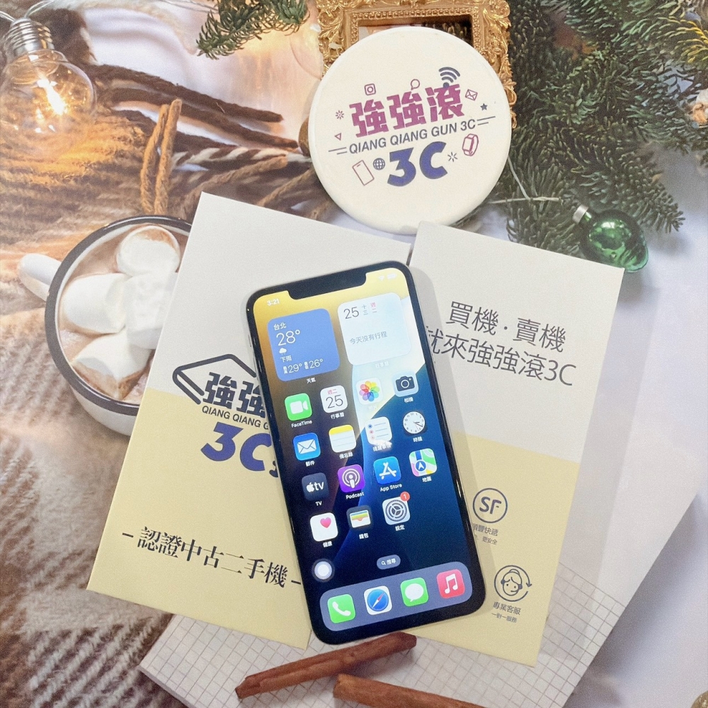  善化-二手 iPhoneXs max 64G 銀色 #74459（店家保固30天）
