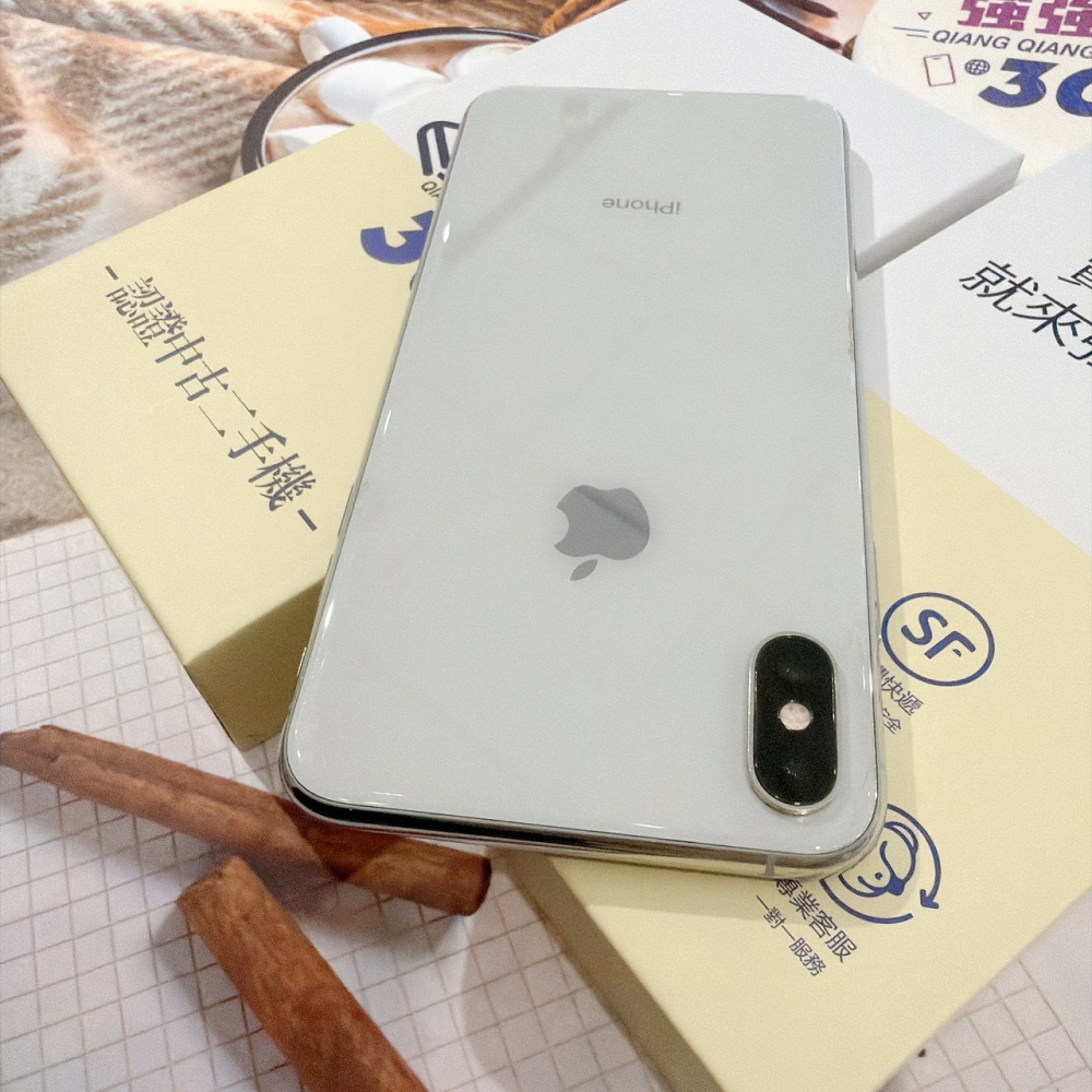  善化-二手 iPhoneXs max 64G 銀色 #74459（店家保固30天）