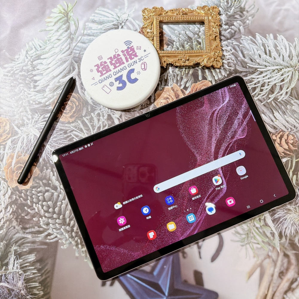  善化-二手三星s8 x700 8/128G 11吋 wifi 附筆 粉色 #4s41j （店家保固）