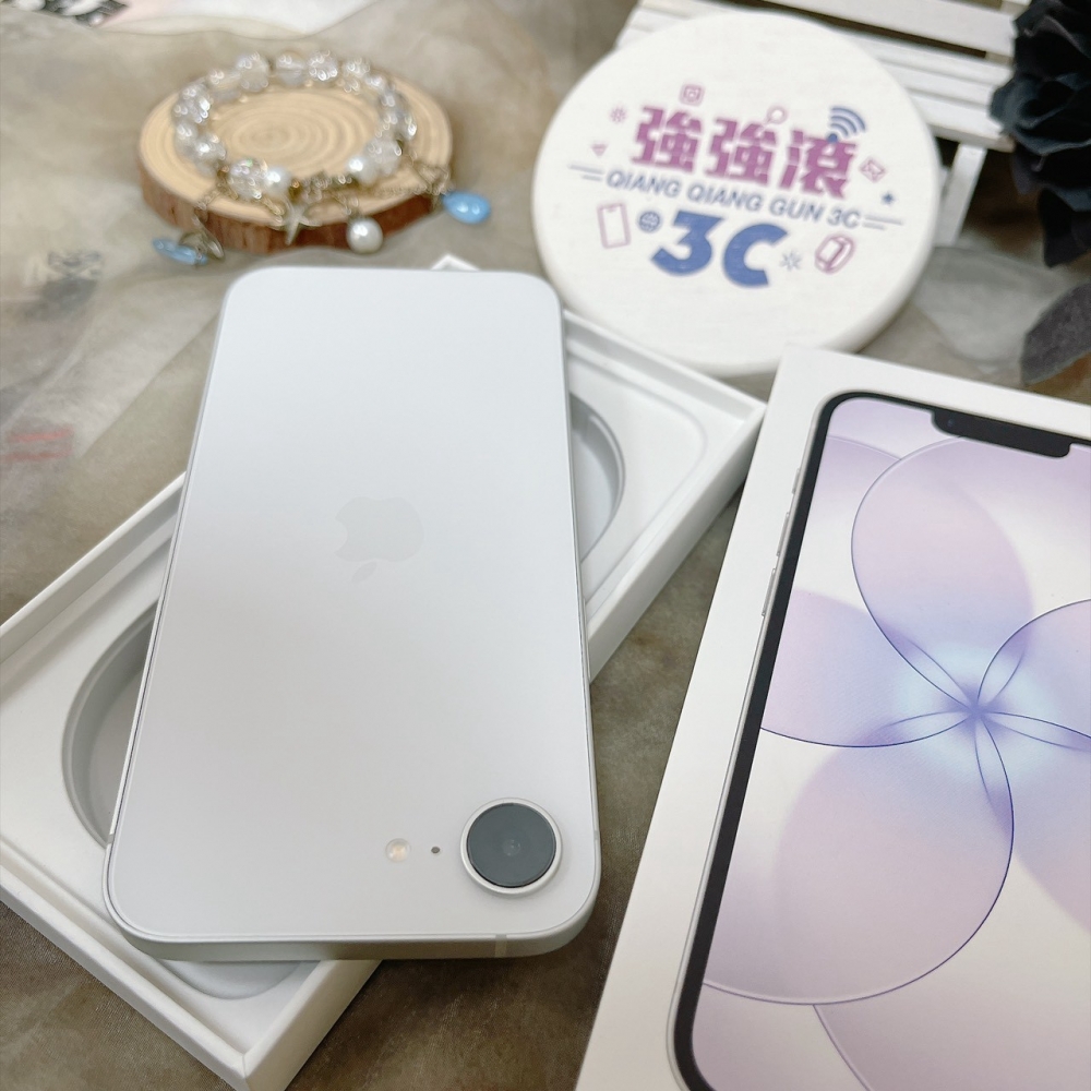 佳里-二手iPhone17E 256G 白色#01280（原廠保固）
