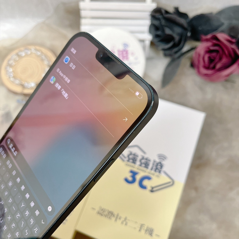 佳里-二手 iPhone14 PLUS 128G 黑色 #14401（店家保固365天）
