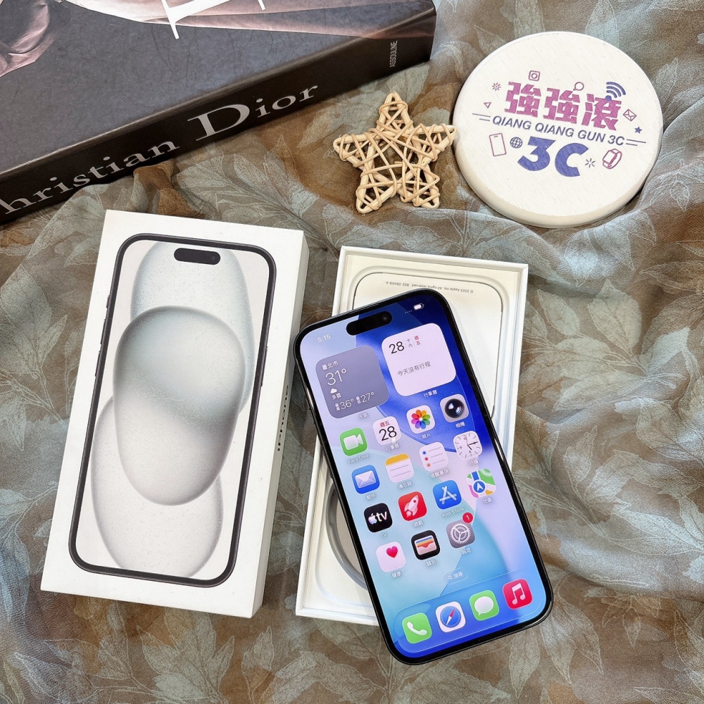 二手 iPhone15 128G 黑色 #97254（店家保固365天）