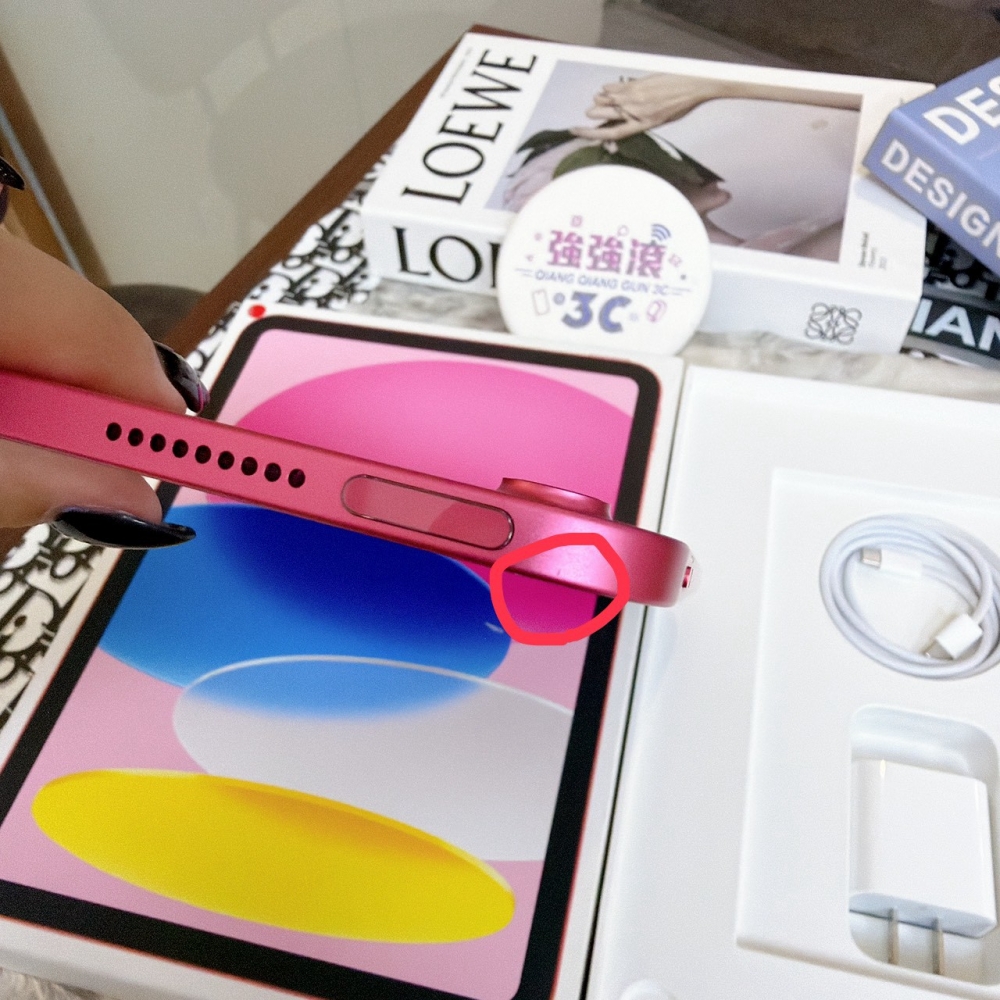 鹽行-二手 ipad 10 - 64G 粉色 #JYVK0(店家保固)