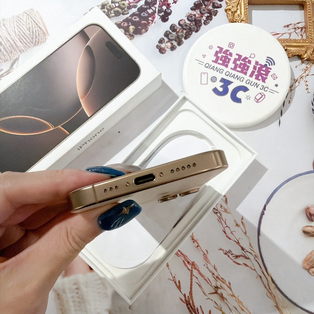 善化-二手 iPhone16 PRO128G 金色 #80272（店家保固365天）