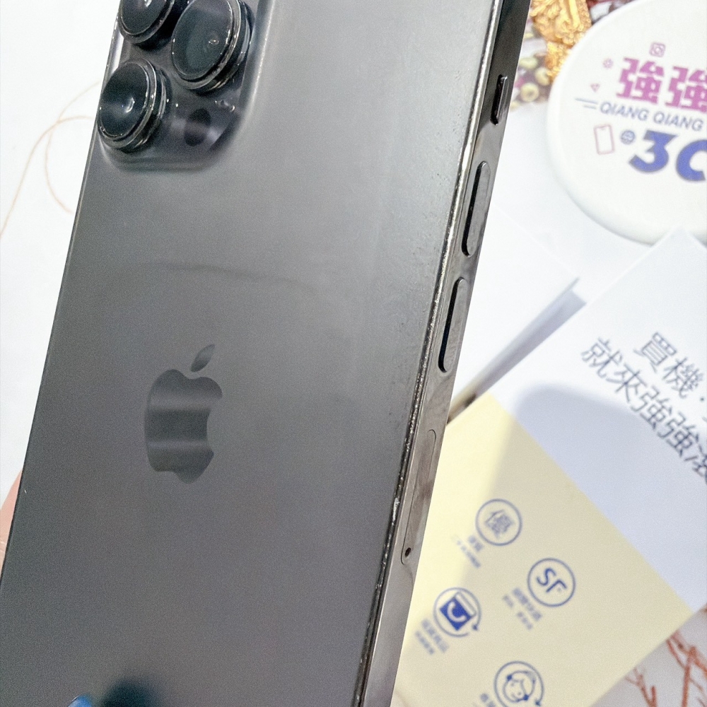 善化-二手 iPhone13 PRO MAX 256G 黑色 #83124（店家保固365天）