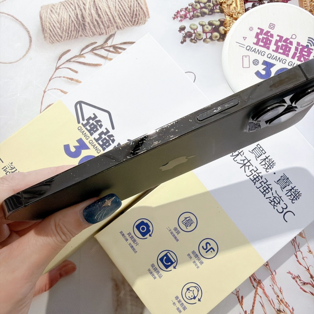 善化-二手 iPhone13 PRO MAX 256G 黑色 #83124（店家保固365天）