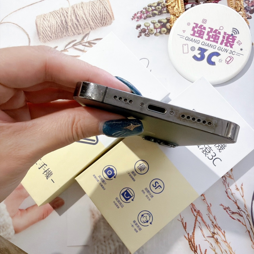 善化-二手 iPhone13 PRO MAX 256G 黑色 #83124（店家保固365天）