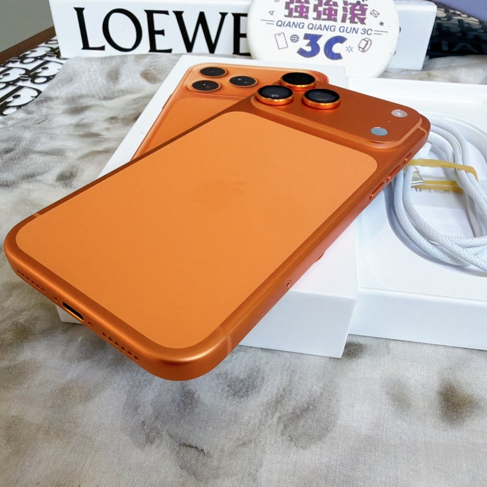 鹽行-二手 17 pro max 256G 橘色 #96057(原廠保固)