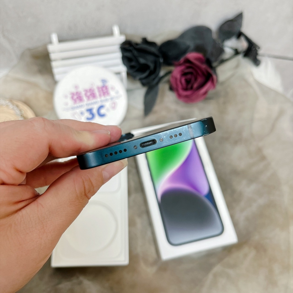 佳里-二手 iPhone14 128G 黑色 #38310(店家保固365天)