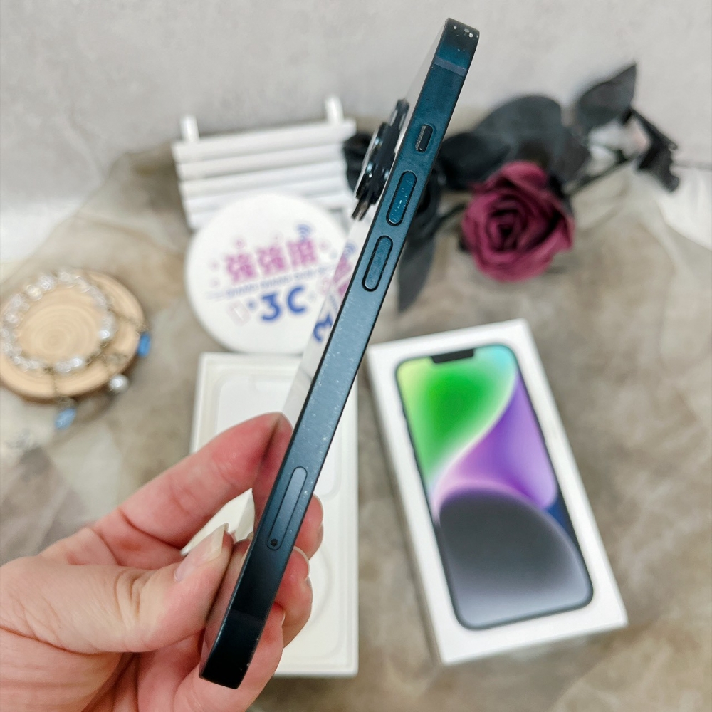 佳里-二手 iPhone14 128G 黑色 #38310(店家保固365天)