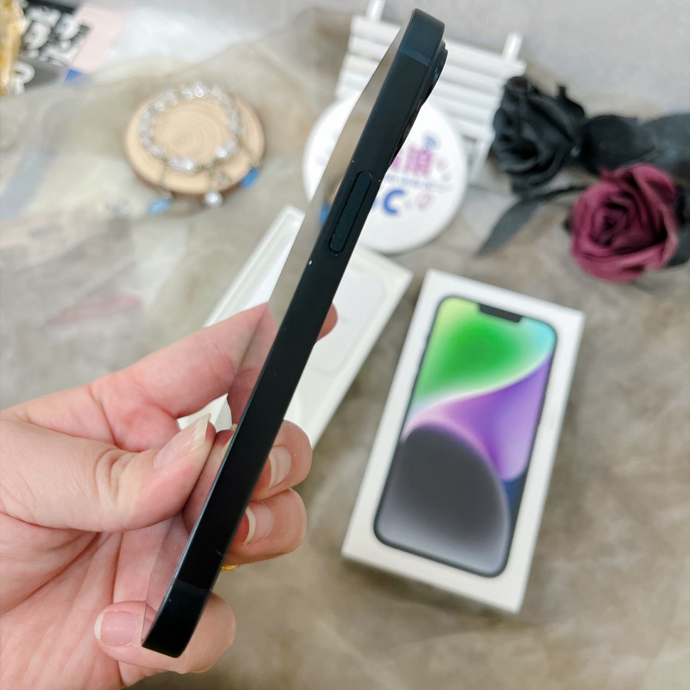 佳里-二手 iPhone14 128G 黑色 #38310(店家保固365天)