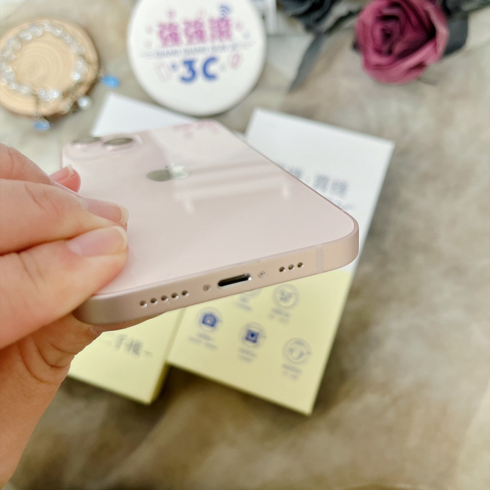  佳里-二手 iPhone13 128G 粉色 #02343（店家保固365天）