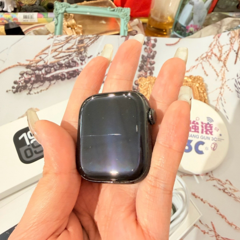 善化-二手APPLE watch S10 42MM 黑色#KVY1X(店家保30天)