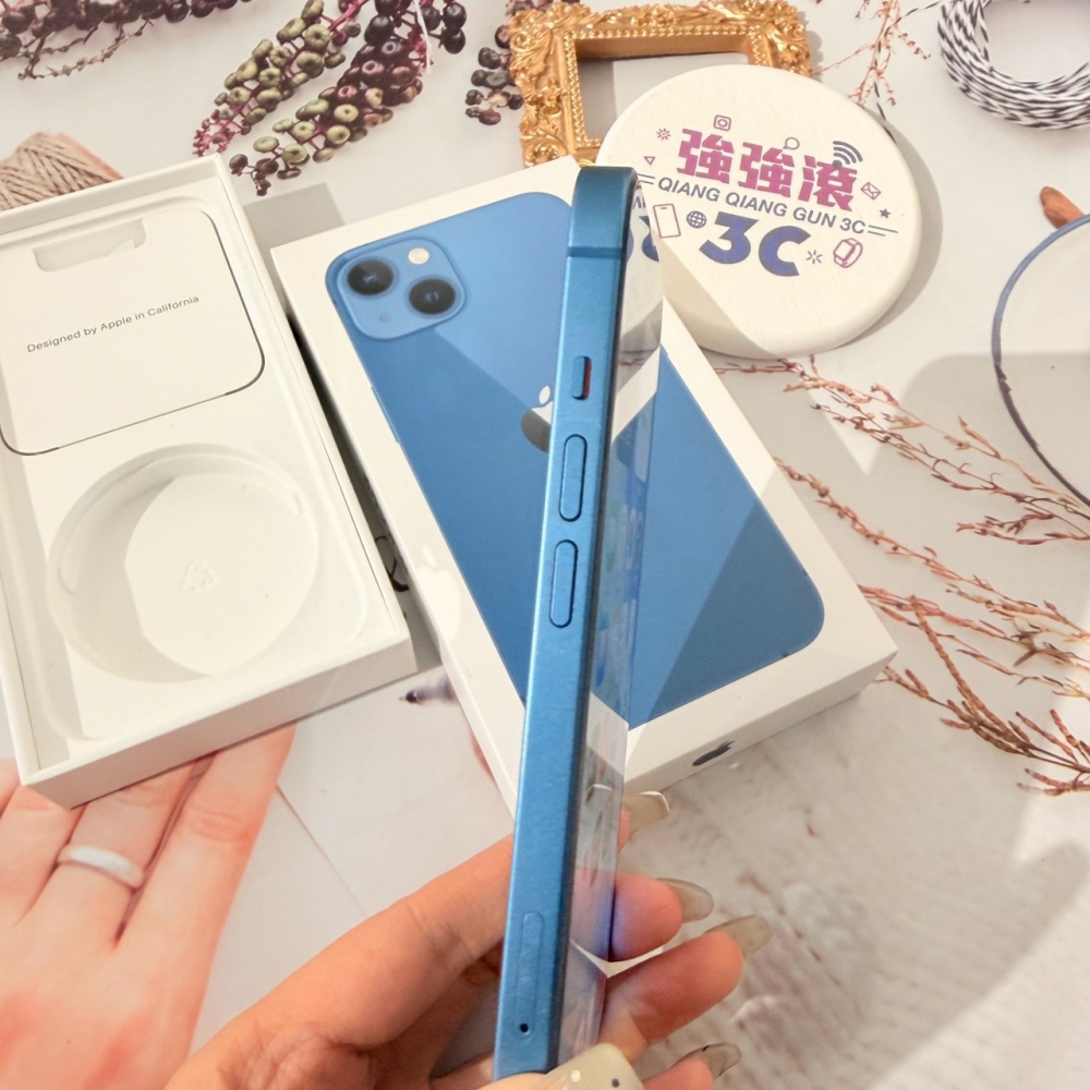 善化-二手 iPhone13 256G 藍色 #97435（店家保固365天）