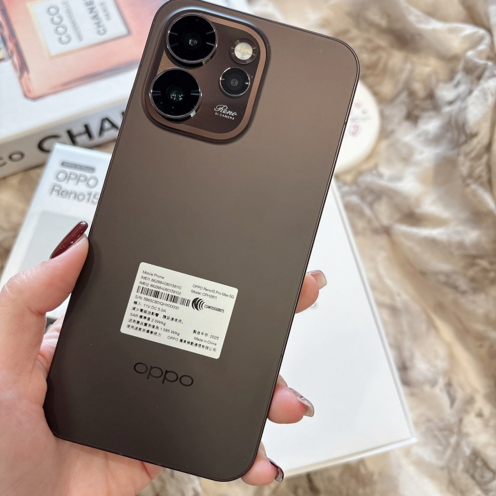 二手 OPPO RENO 15 PRO MAX 12+512G 棕*39110(原廠保內)