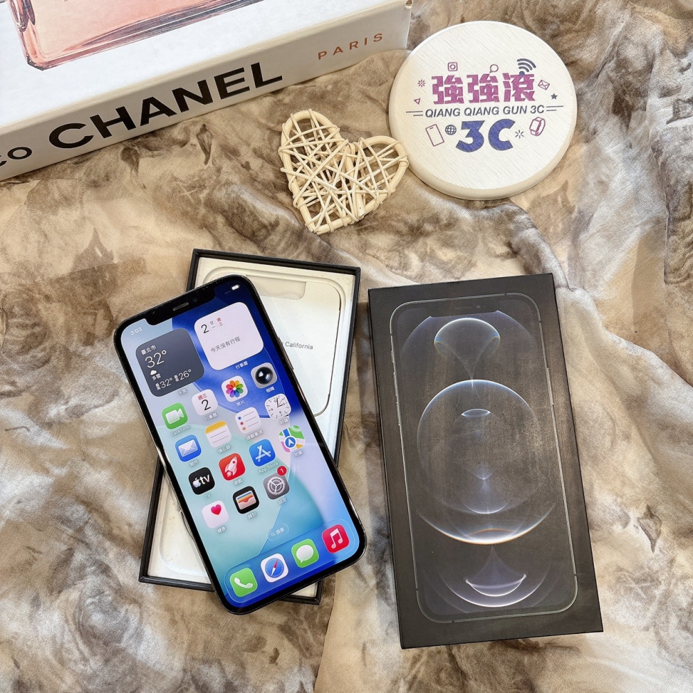 二手 iPhone12Pro 128G 黑色*58521（店家保固）