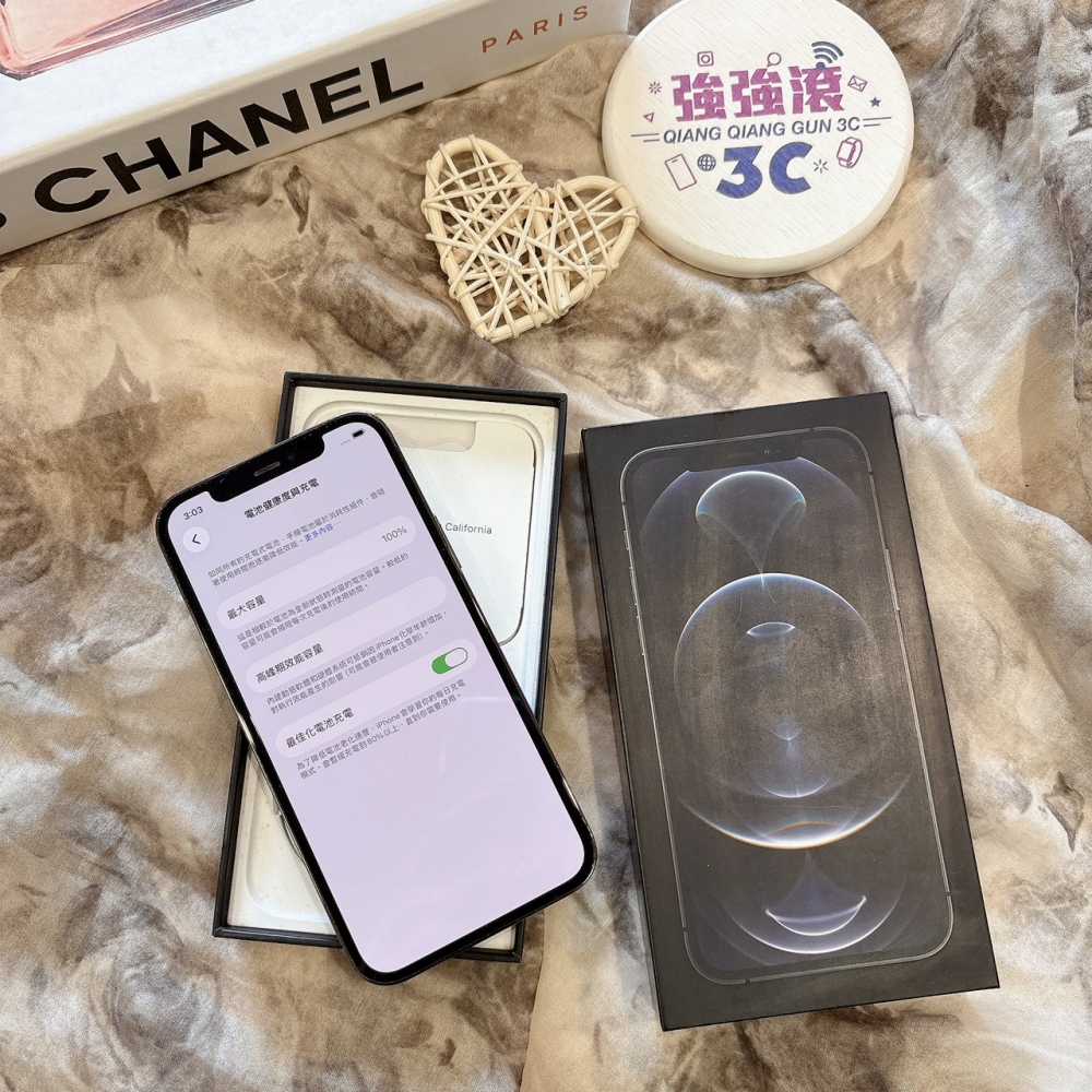 二手 iPhone12Pro 128G 黑色*58521（店家保固）