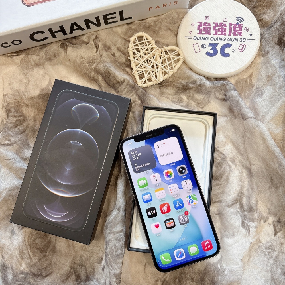 二手 iPhone12Pro 128G 黑色*99338（店家保固）