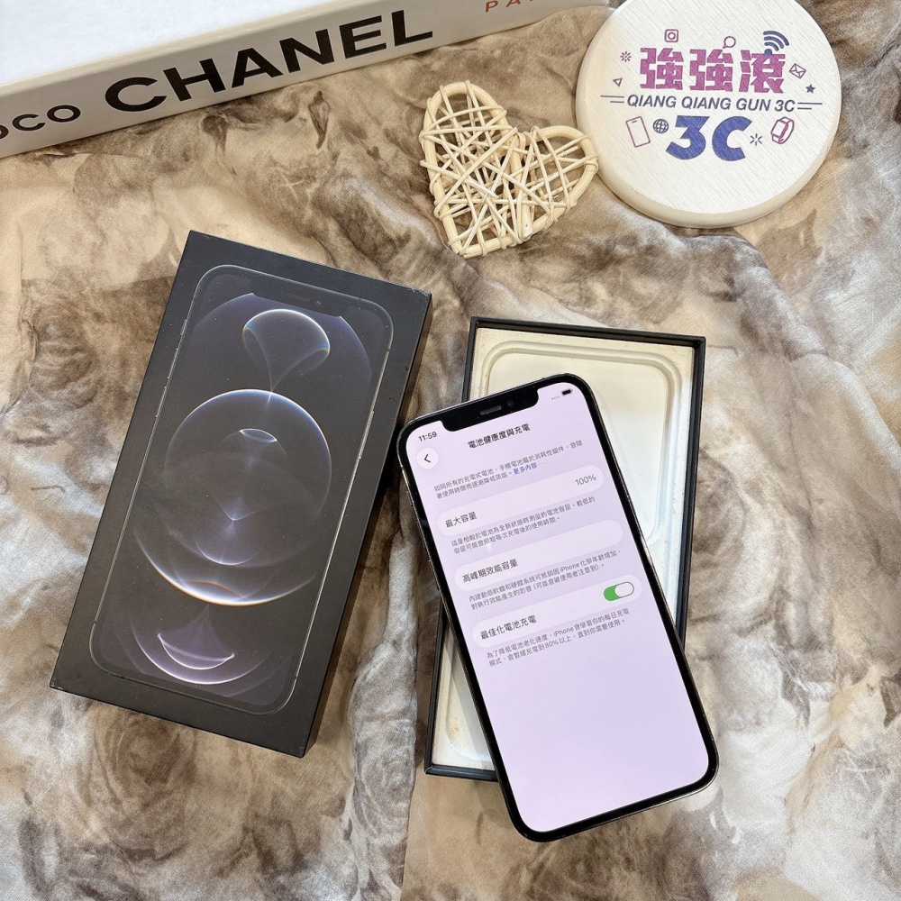 二手 iPhone12Pro 128G 黑色*99338（店家保固）