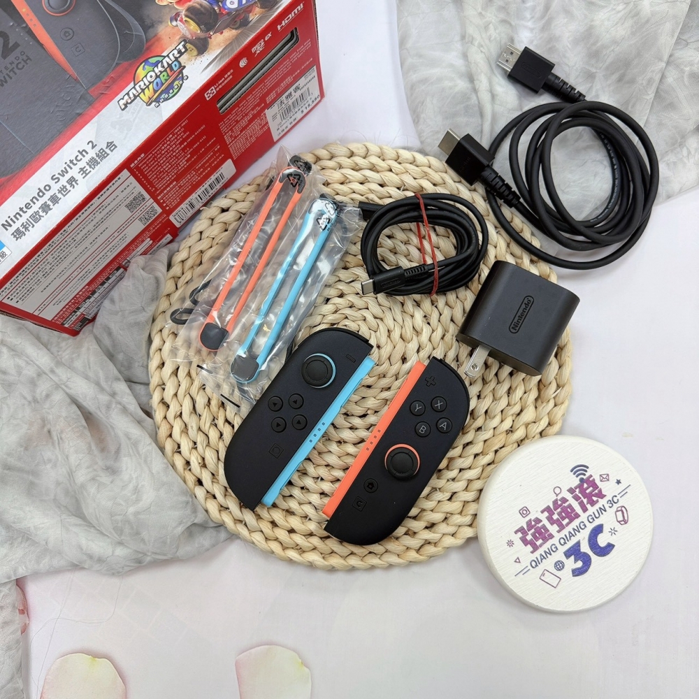 歸仁- 二手 Switch 2 瑪利歐賽車版 黑色*18272(店家保30天)