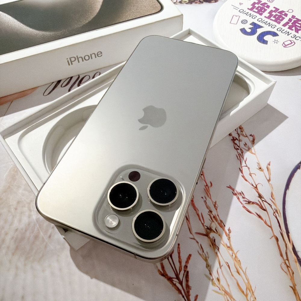 善化-二手 iPhone15 Pro Max 256G 原色#21887 （店家保固365天）