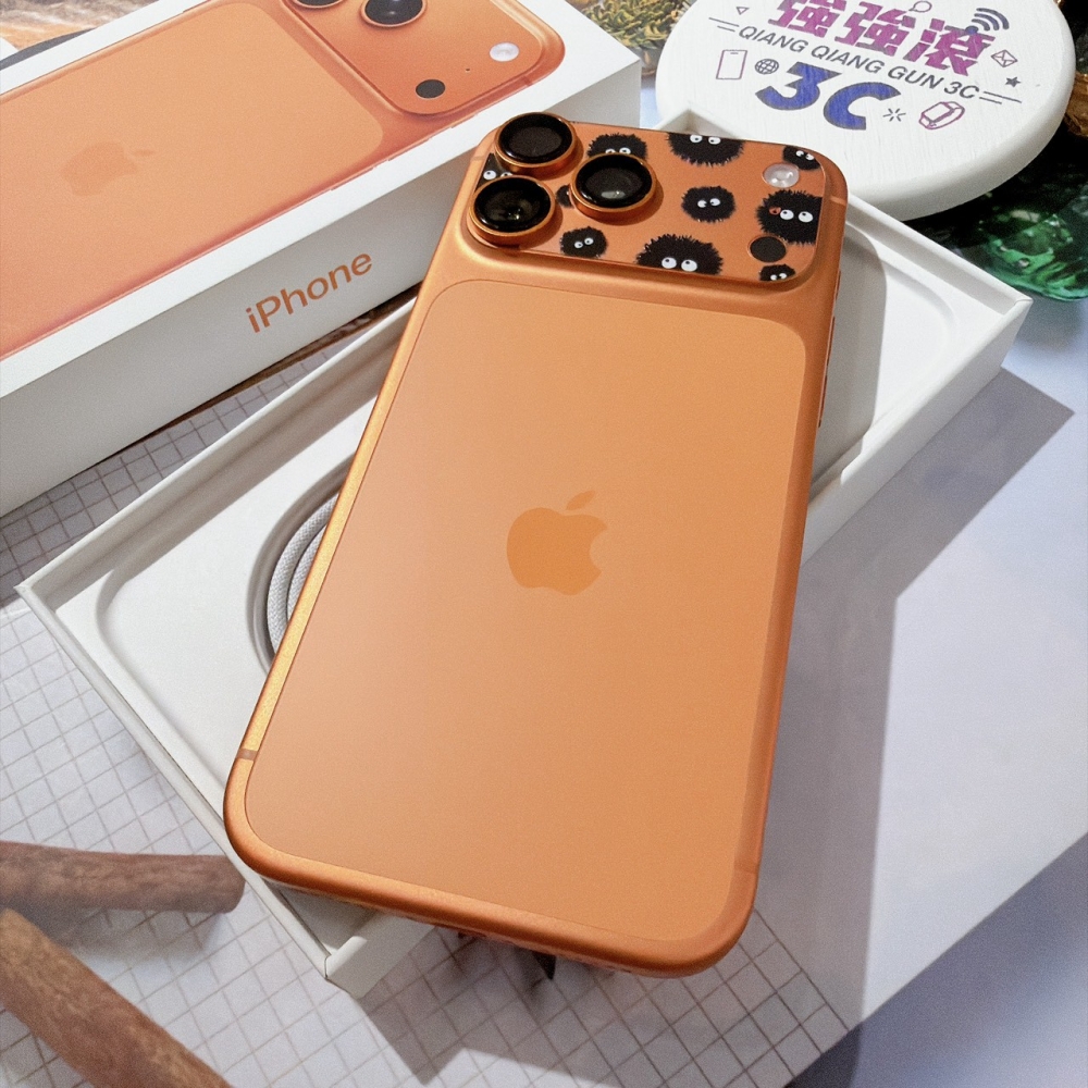 善化-二手iPhone17 PRO MAX 256G 橘色 #89261(原廠保固)