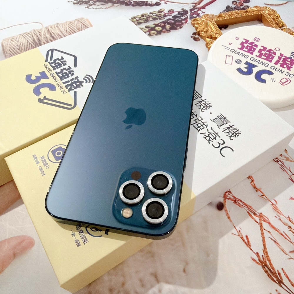 善化-二手 iPhone12 Pro Max 256G 藍色#83248(店家保固90天)
