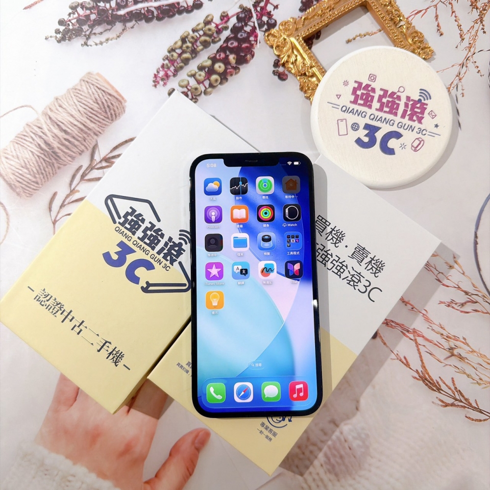 善化-二手 iPhone12 Pro Max 256G 藍色#83248(店家保固90天)