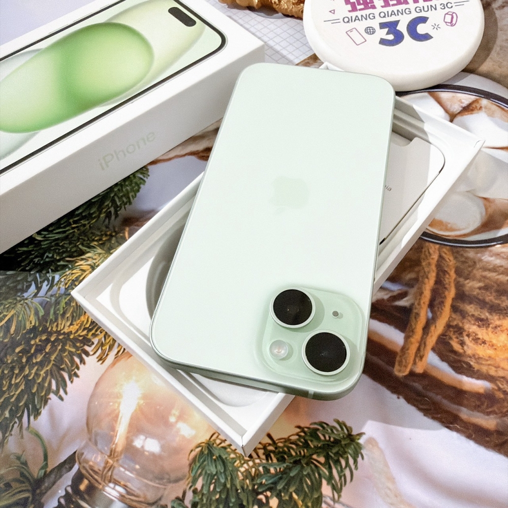 善化-二手iPhone15 128G 綠色*56630(店家保固)