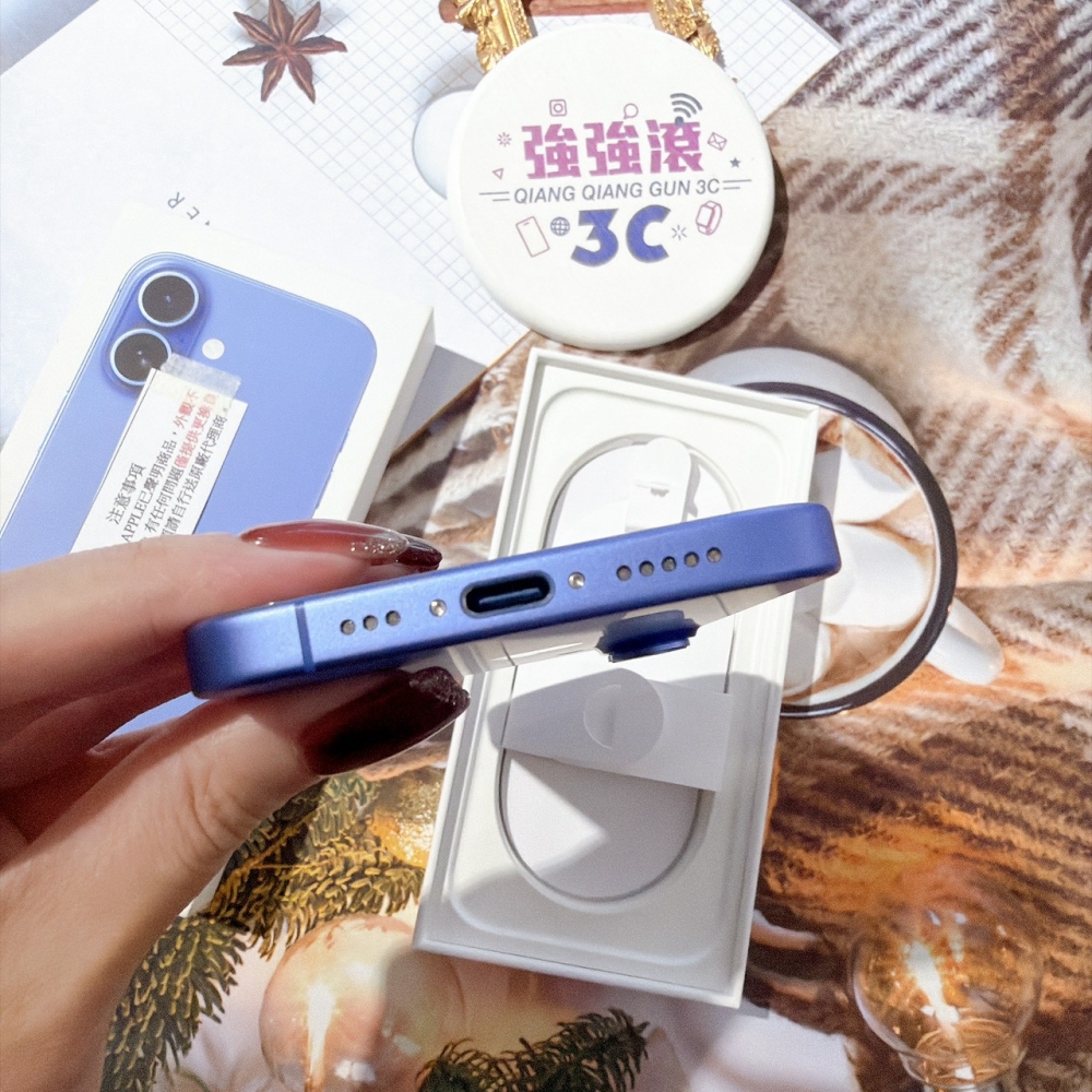 善化-二手 iPhone16 128G 藍色*94909（店家保固）