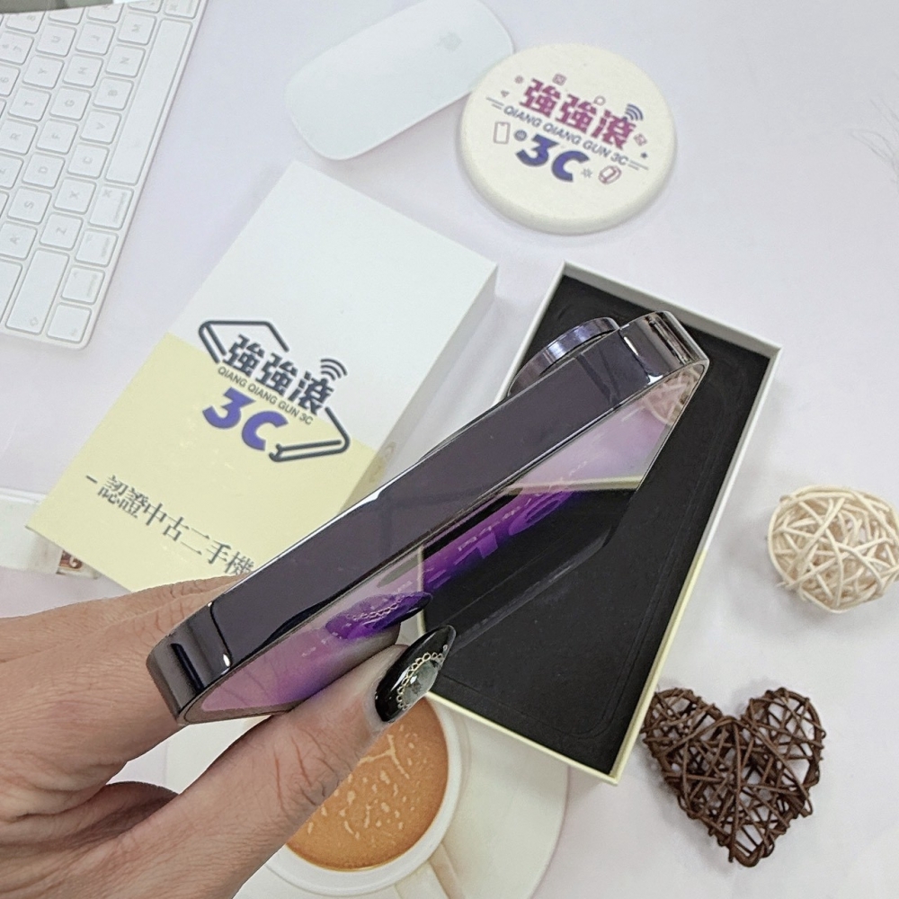 歸仁- 二手 iPhone 14pro max 256 紫色*97210（店家保365天）
