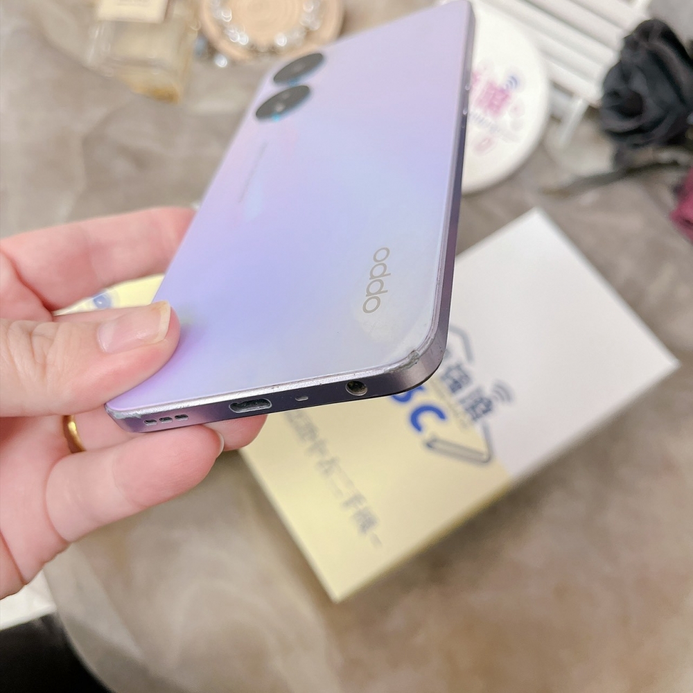 佳里-二手OPPo A78 4/128G 紫色 #57853（店家保固30天）