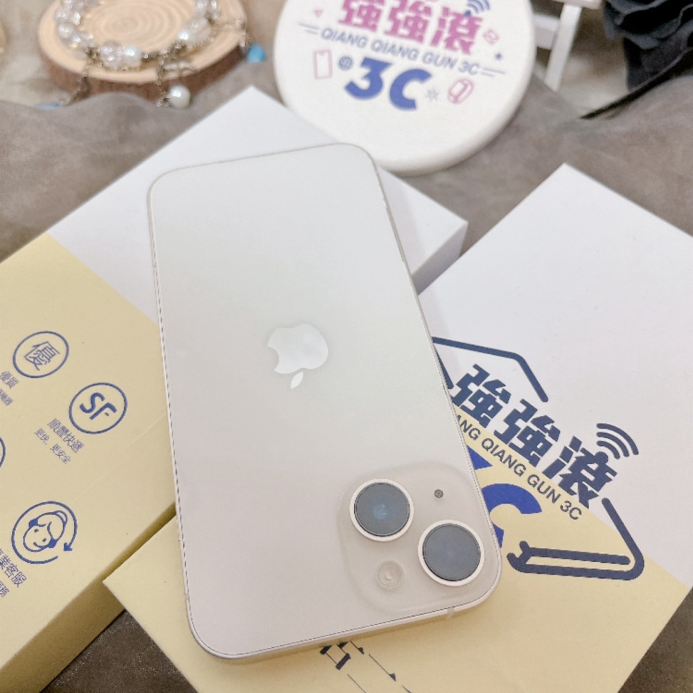 佳里-二手 iPhone14 128G 白色 #28066（店家保固365天）