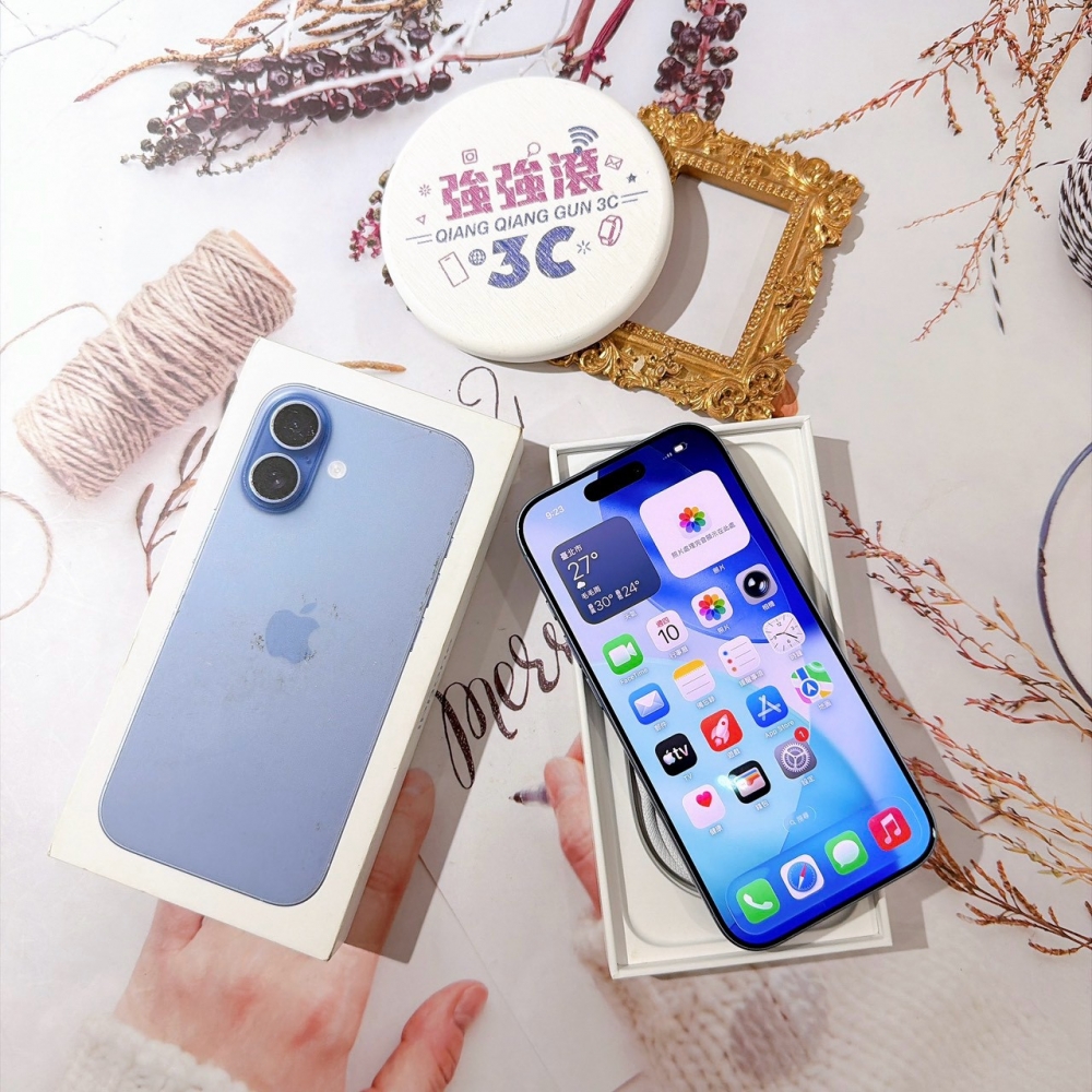 善化-二手 iPhone17 256G 藍色#14669 （原廠保固）