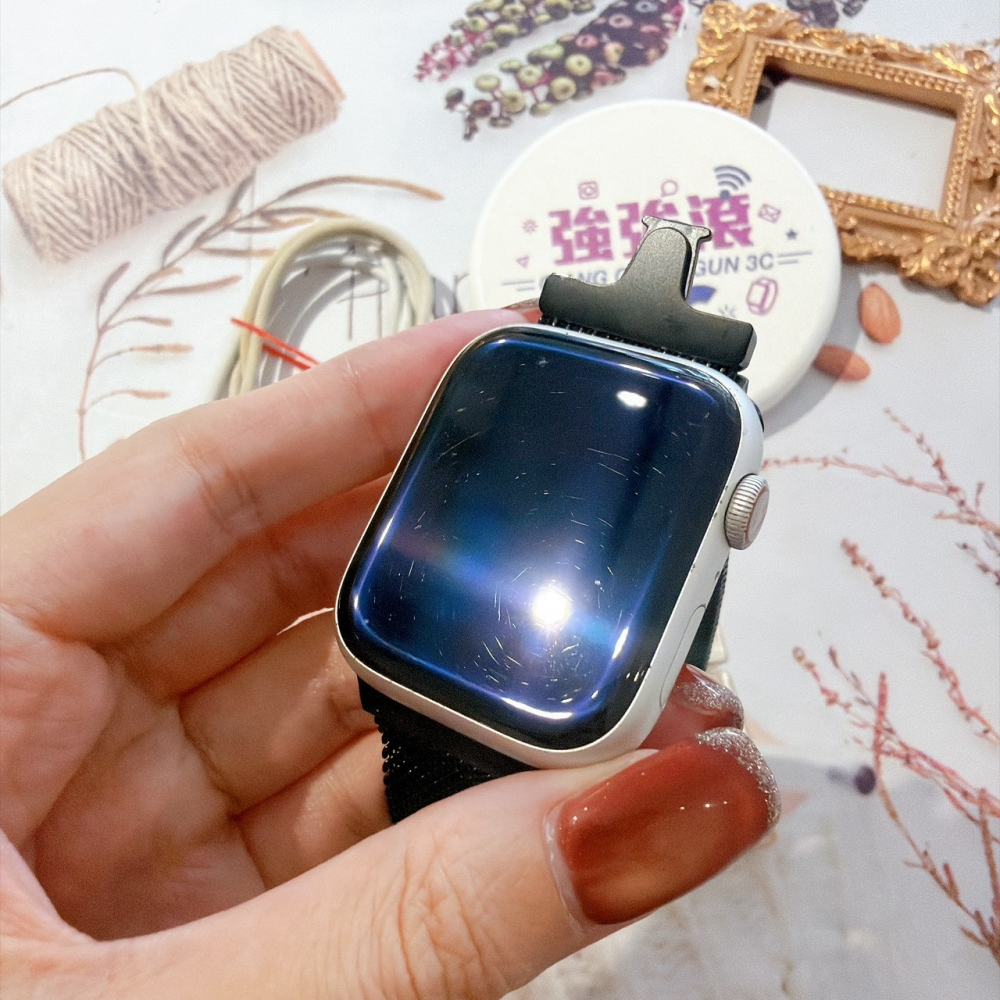 善化-二手 APPLE WATCH S9 45MM LTE 銀色#CDF3Q（店家保固30天）
