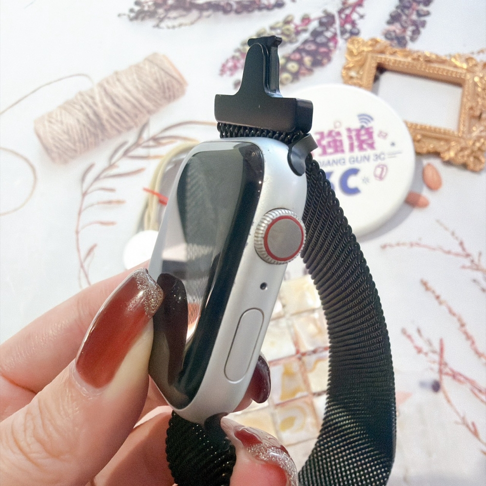 善化-二手 APPLE WATCH S9 45MM LTE 銀色#CDF3Q（店家保固30天）