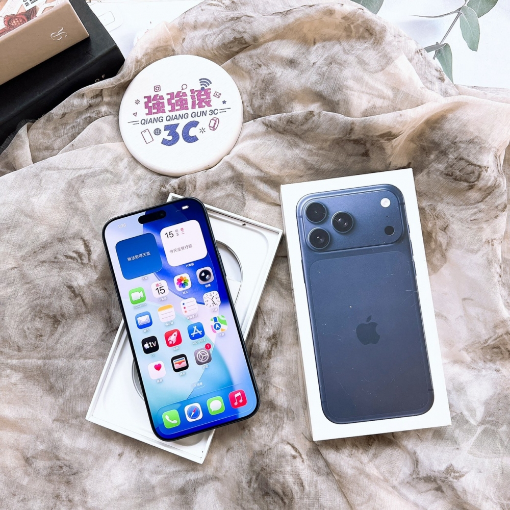 二手 iPhone17ProMax 256G 藍色*25915（原廠保固）
