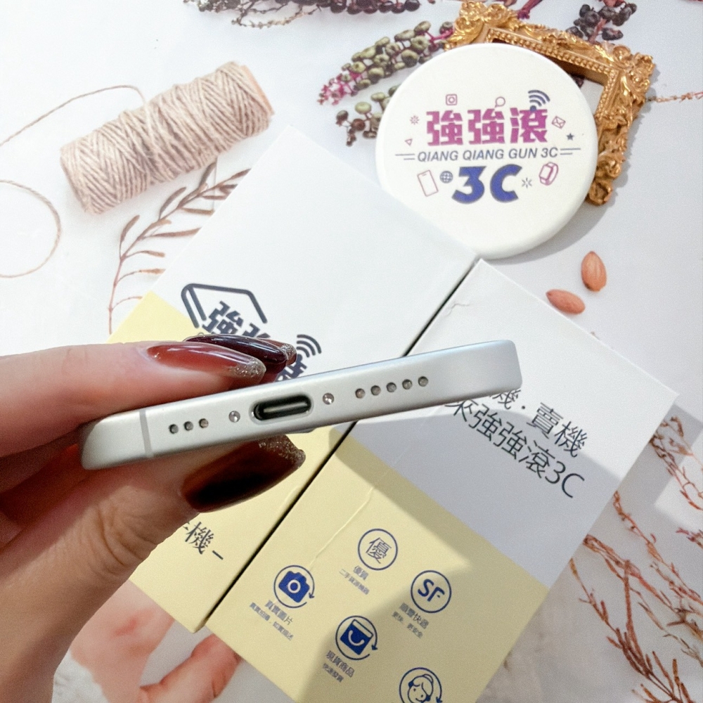 善化-二手 iPhone16 256G 白色#57544 (店家保固365天)