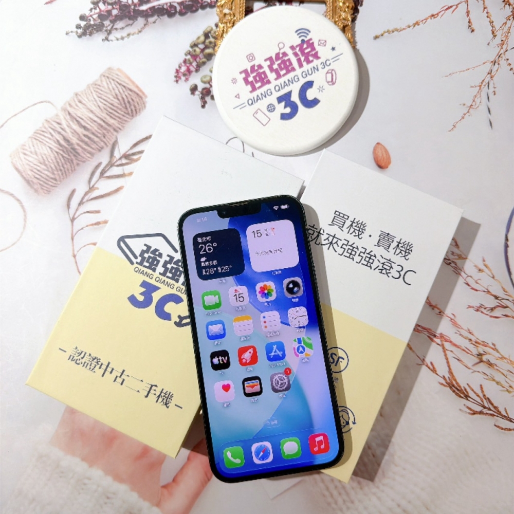 善化-二手 iPhone14 PLUS 256G 黑色#69778 （店家保固365天）