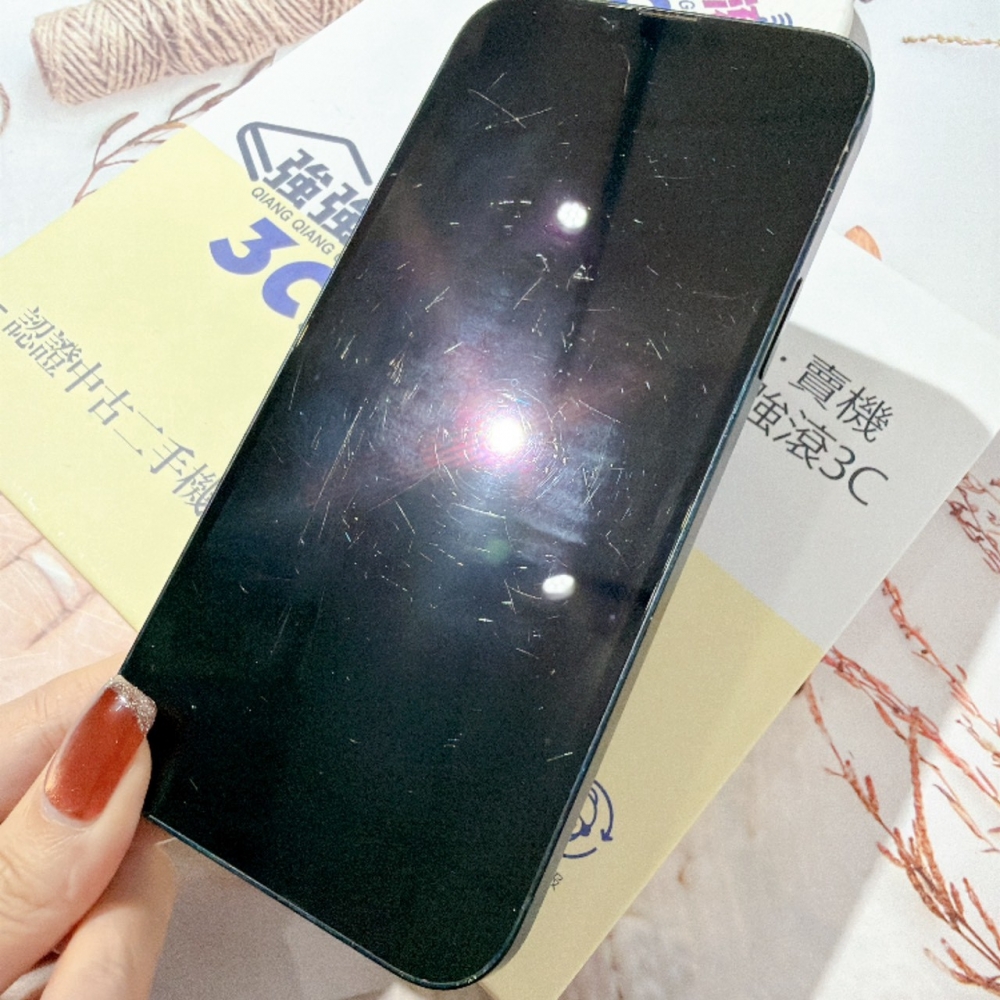 善化-二手 iPhone14 PLUS 256G 黑色#69778 （店家保固365天）