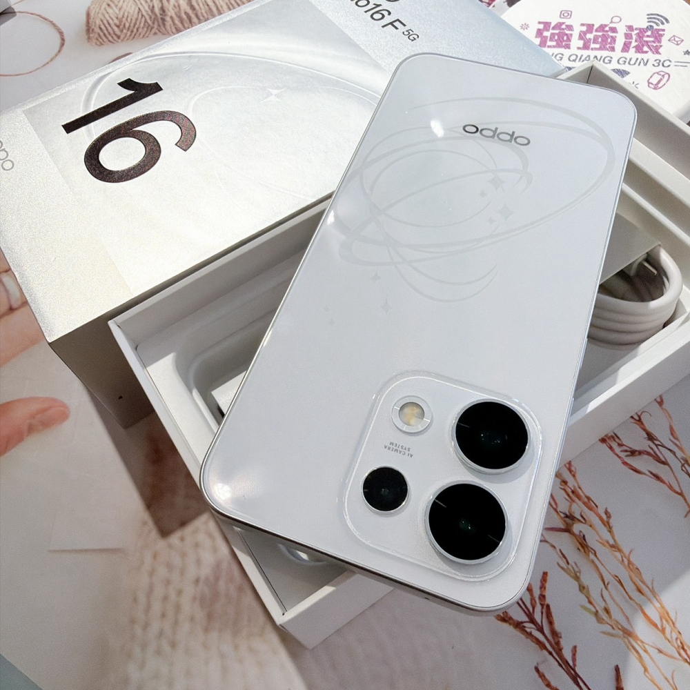 善化-二手 Oppo reno16F 8/128G 白色#83875(原廠保固)