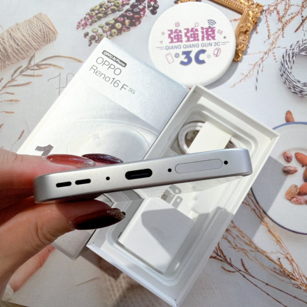 善化-二手 Oppo reno16F 8/128G 白色#83875(原廠保固)