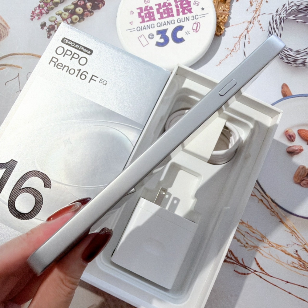 善化-二手 Oppo reno16F 8/128G 白色#83875(原廠保固)