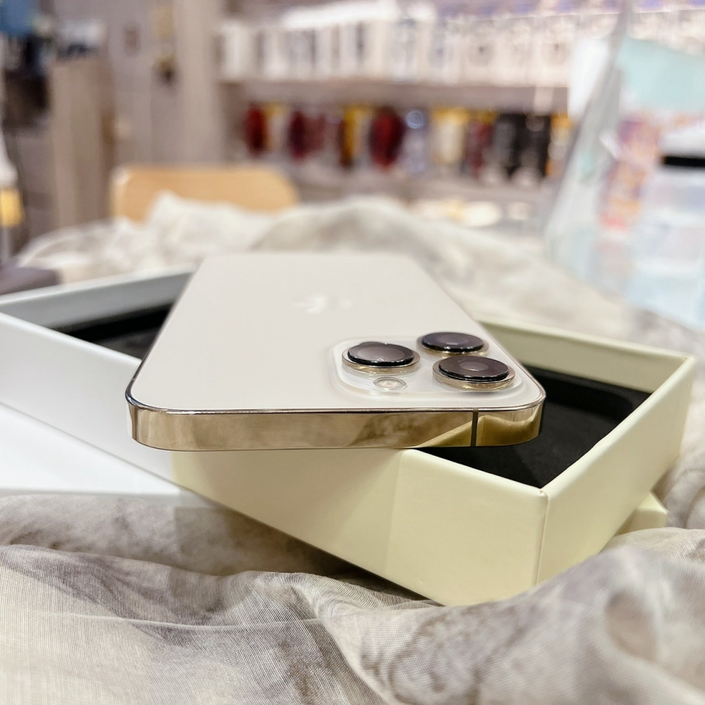 二手 iPhone 13 Pro Max 256G 金色*76494(店保365天)