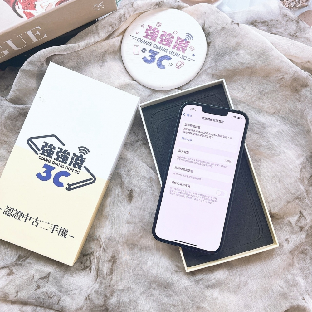 二手 iPhone13 128G 黑色*36550(店家保固)